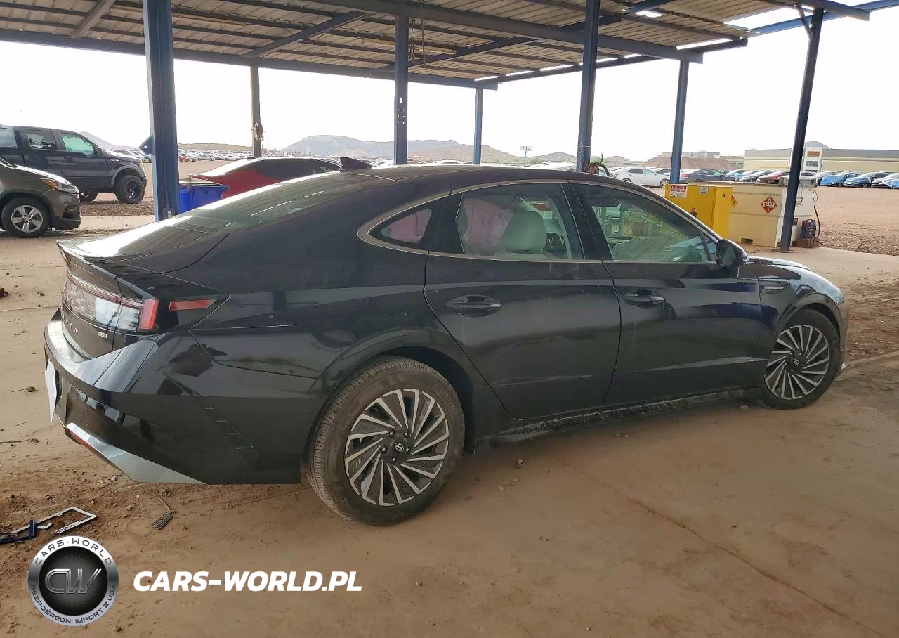 2025 Hyundai Sonata Hybrid Sel VIN:KMHL34JJXSA107438 - 3