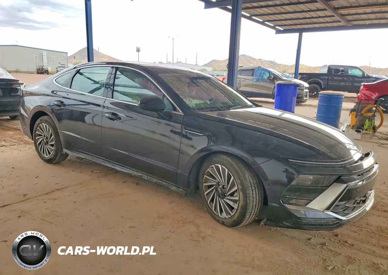 2025 Hyundai Sonata Hybrid Sel VIN:KMHL34JJXSA107438 - 4