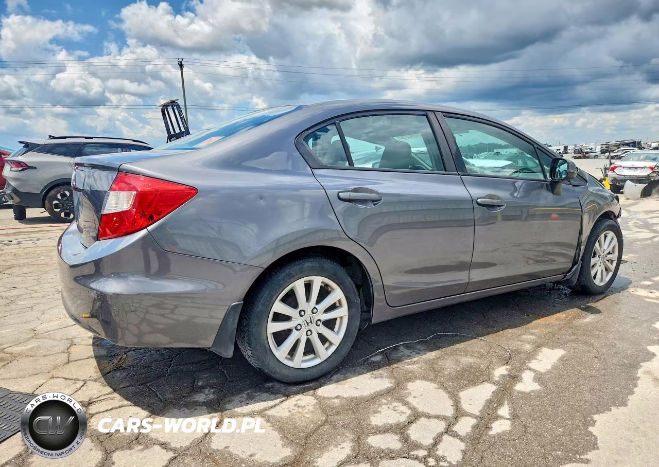 2012 Honda Civic Lx VIN:19XFB2F57CE062557 - 3