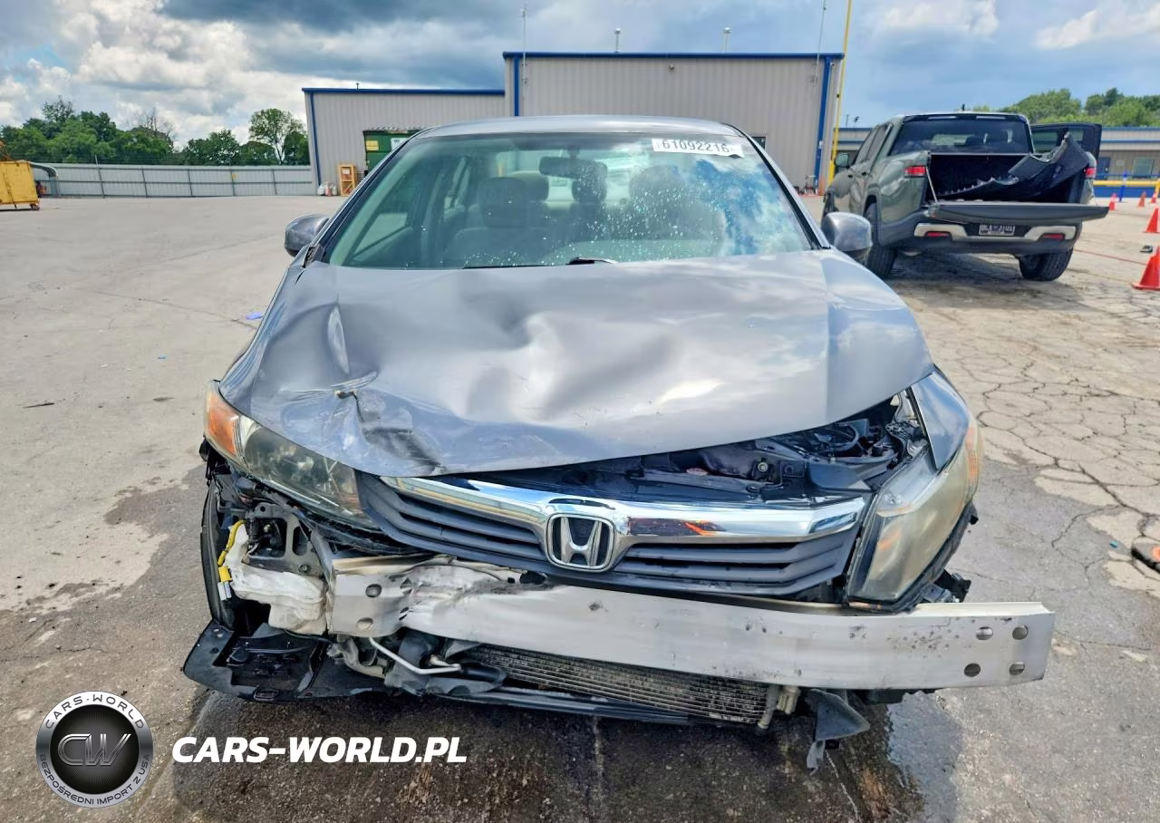 2012 Honda Civic Lx VIN:19XFB2F57CE062557 - 5