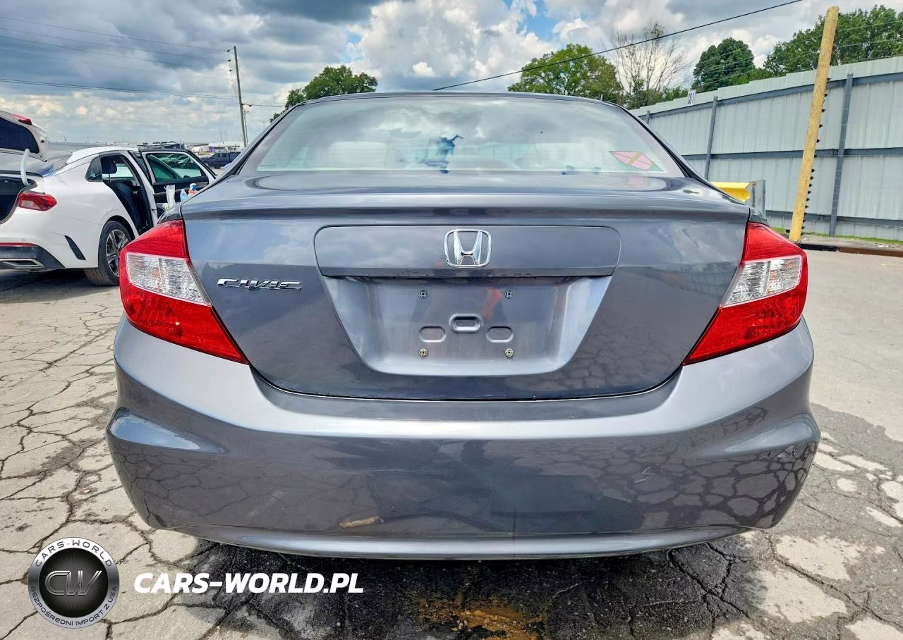 2012 Honda Civic Lx VIN:19XFB2F57CE062557 - 6