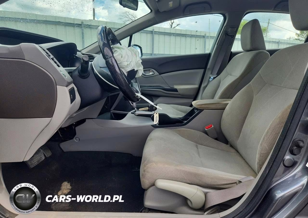 2012 Honda Civic Lx VIN:19XFB2F57CE062557 - 7