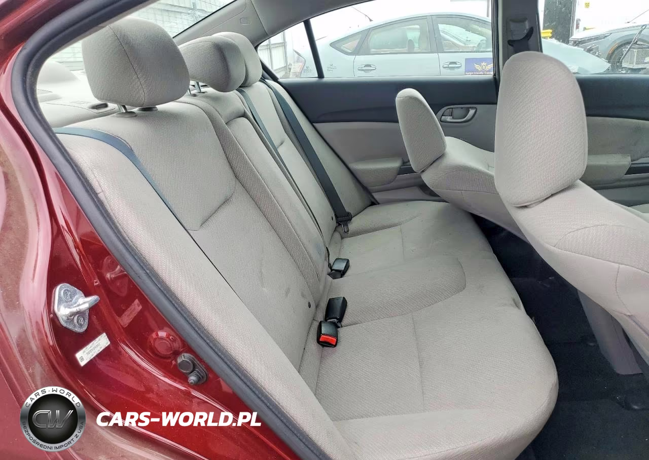 2013 Honda Civic Lx VIN:2HGFB2F49DH016470 - 10