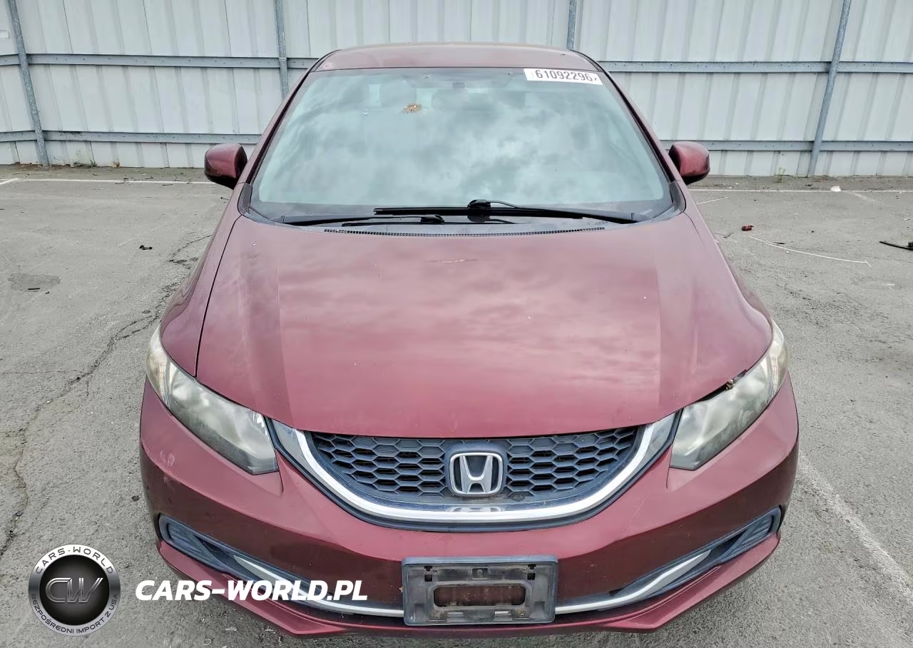 2013 Honda Civic Lx VIN:2HGFB2F49DH016470 - 5