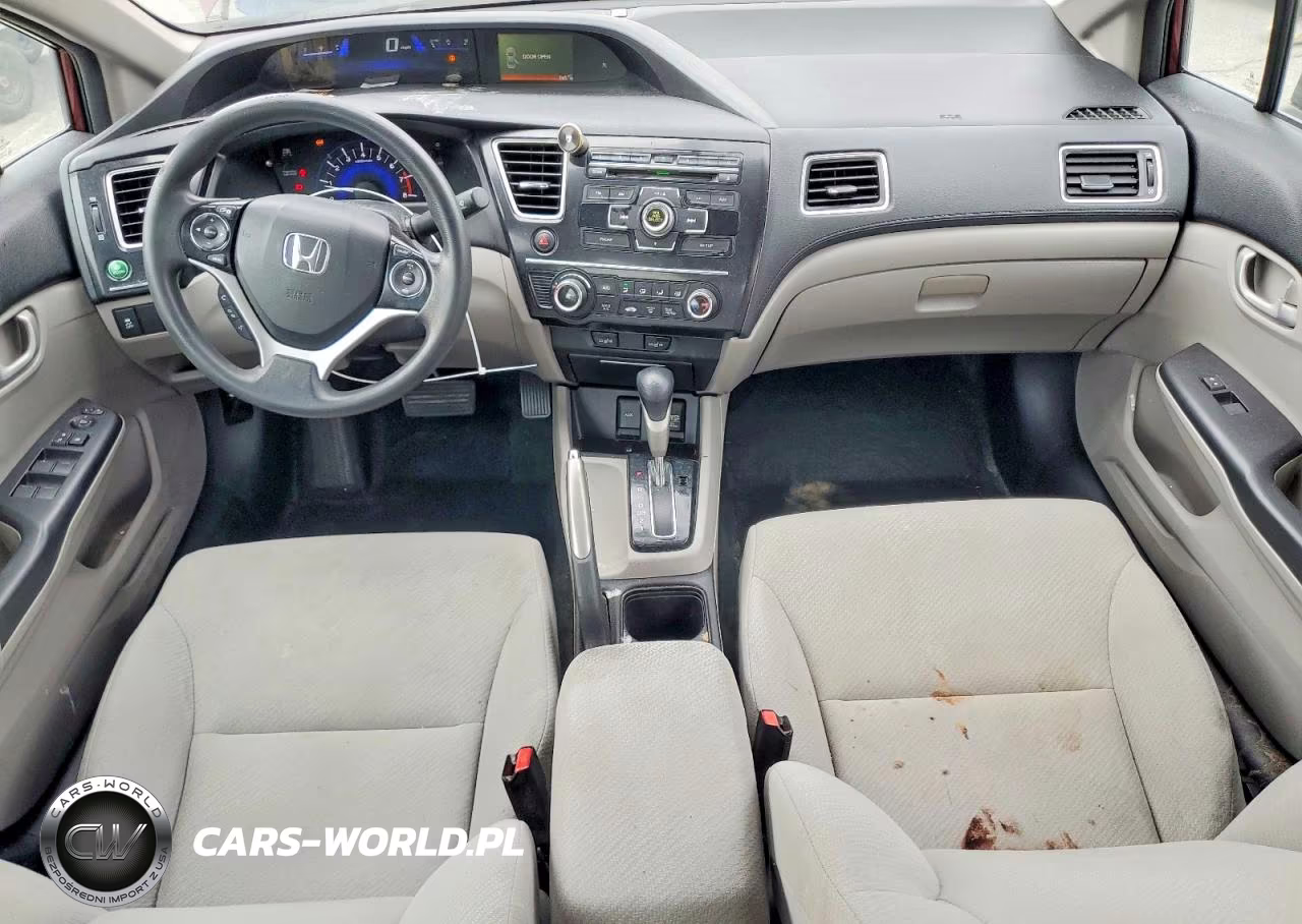2013 Honda Civic Lx VIN:2HGFB2F49DH016470 - 8