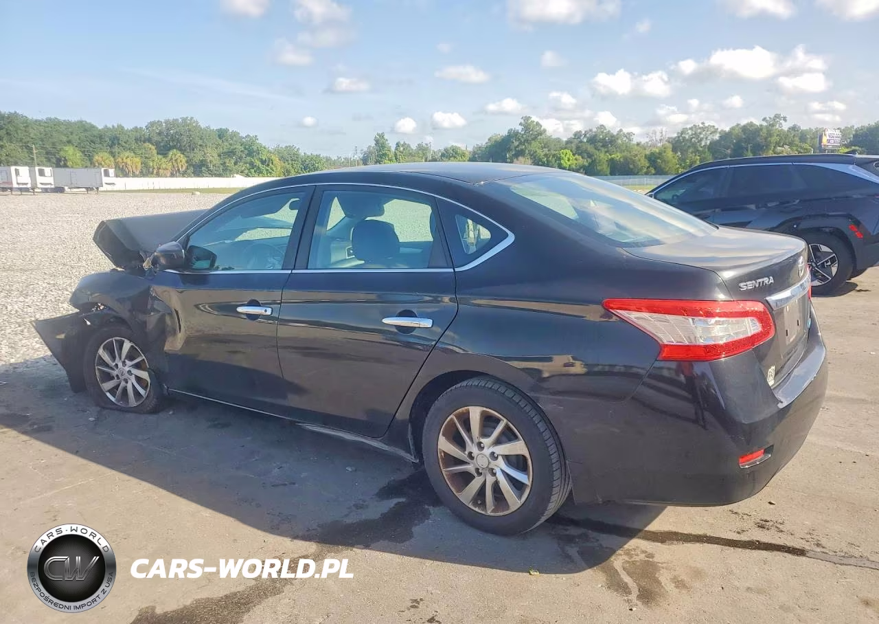 2013 Nissan Sentra S VIN:3N1AB7APXDL760631 - 2