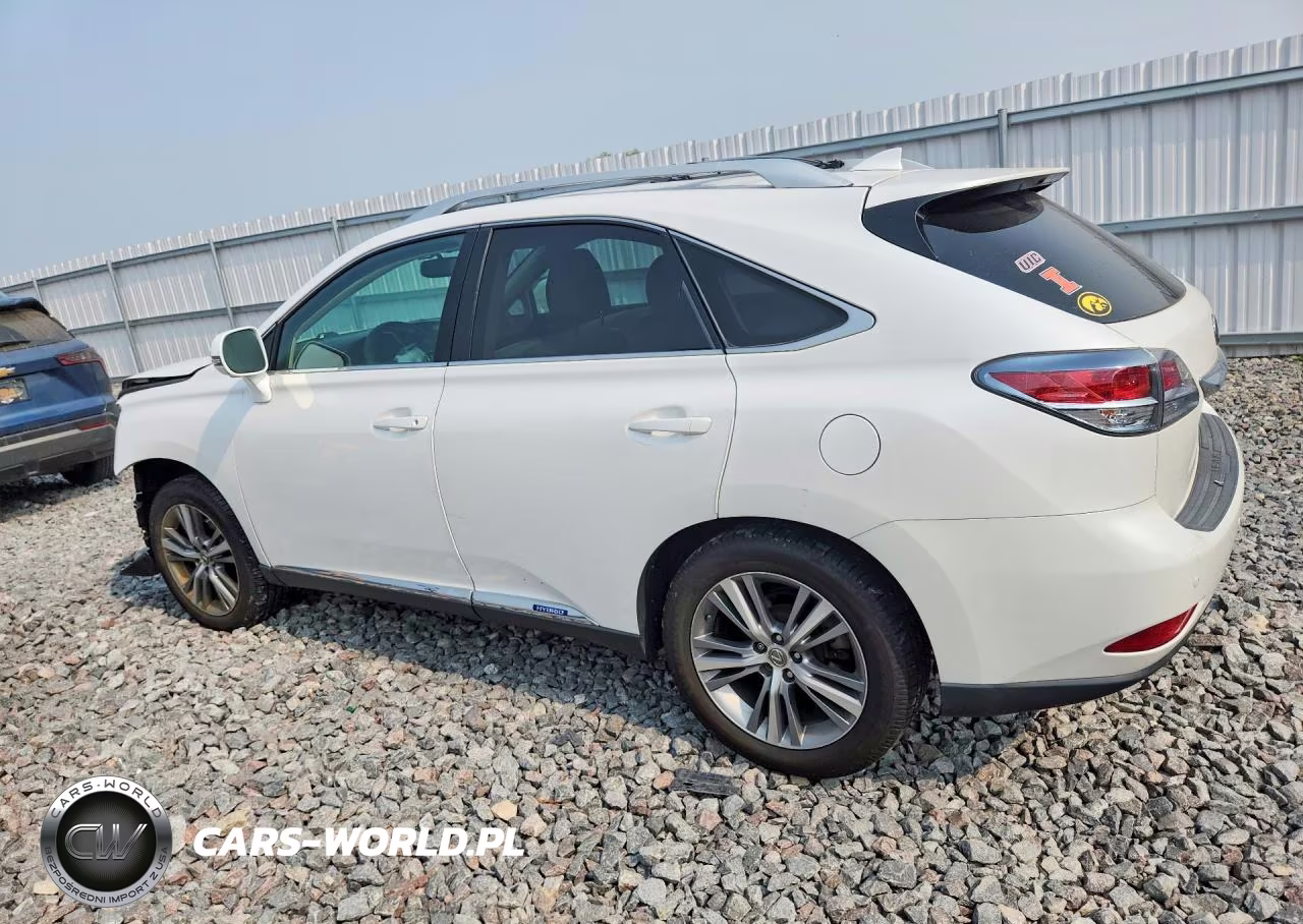 2015 Lexus Rx 450H VIN:2T2BC1BA2FC007215 - 2
