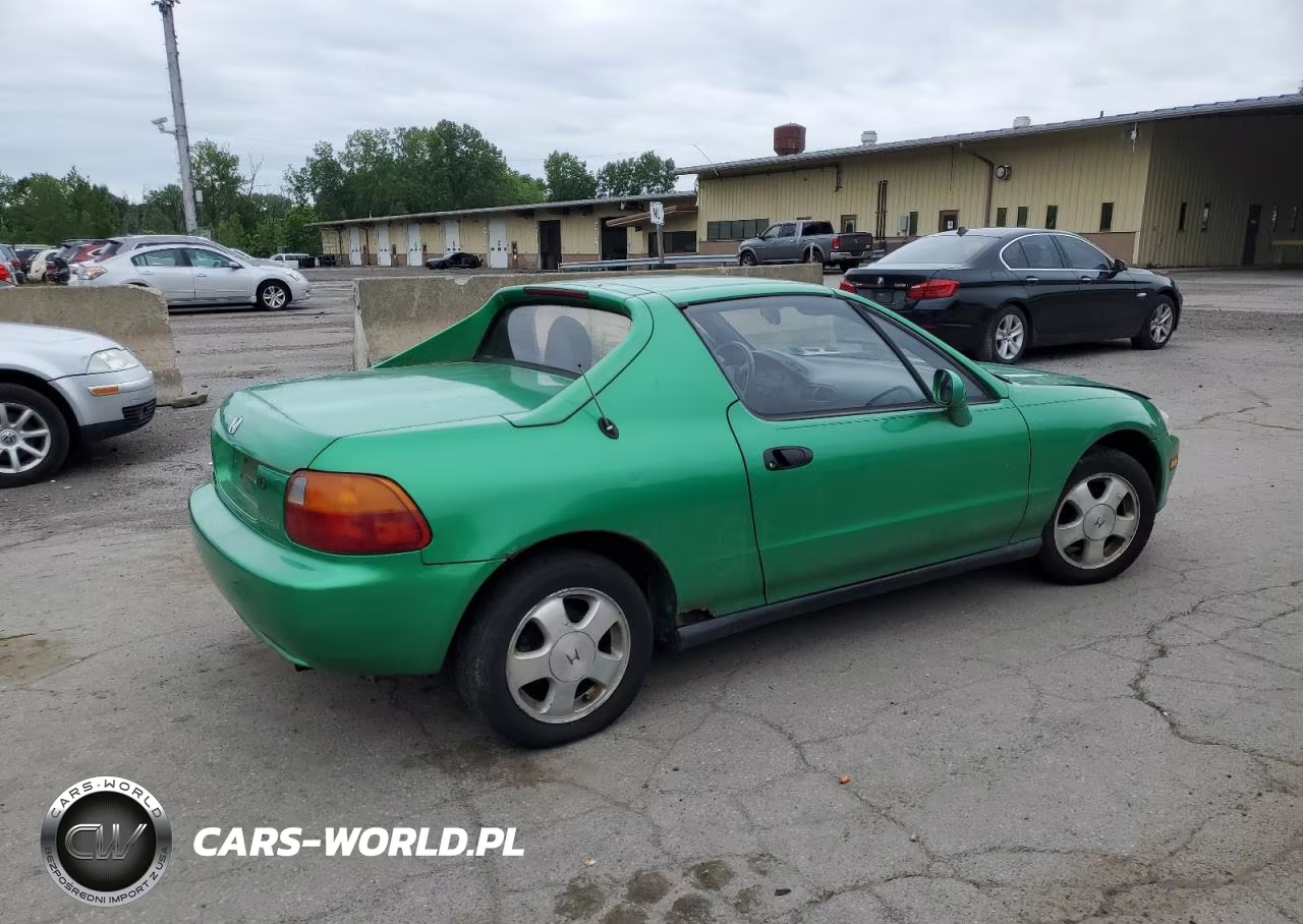 1993 Honda Civic Del Sol Si VIN:JHMEH6268PS002773 - 3