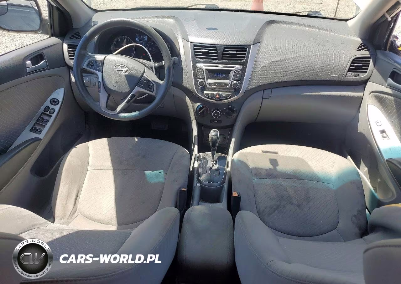 2015 Hyundai Accent Gls VIN:KMHCU4AE3FU822985 - 8
