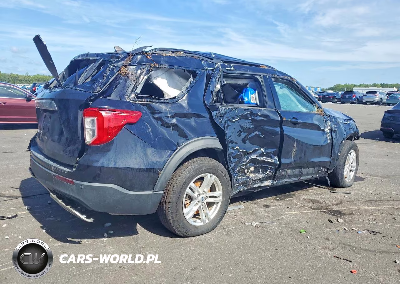 2022 Ford Explorer Xlt VIN:1FMSK7DH7NGA21238 - 3