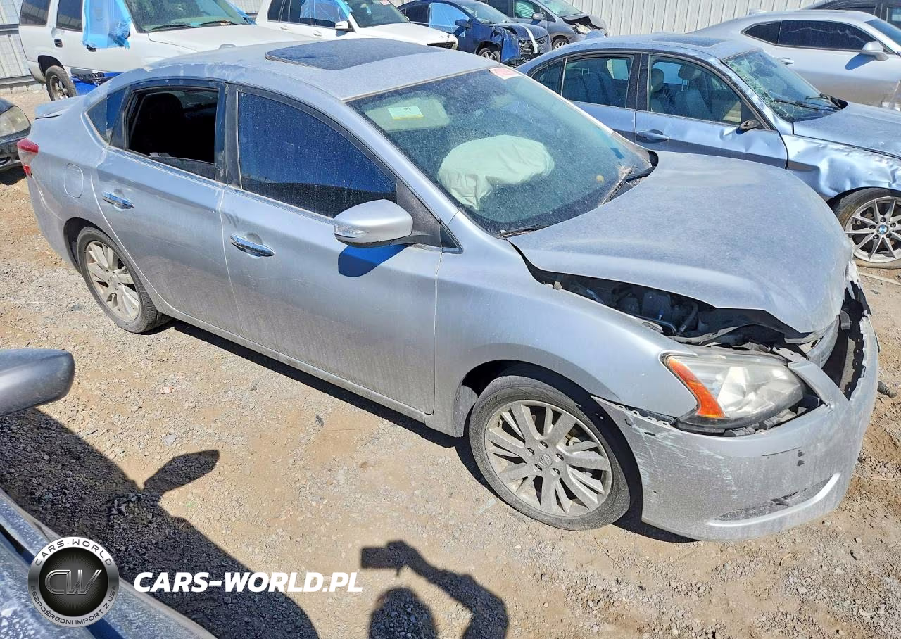 2014 Nissan Sentra S VIN:3N1AB7AP8EY340743 - 4