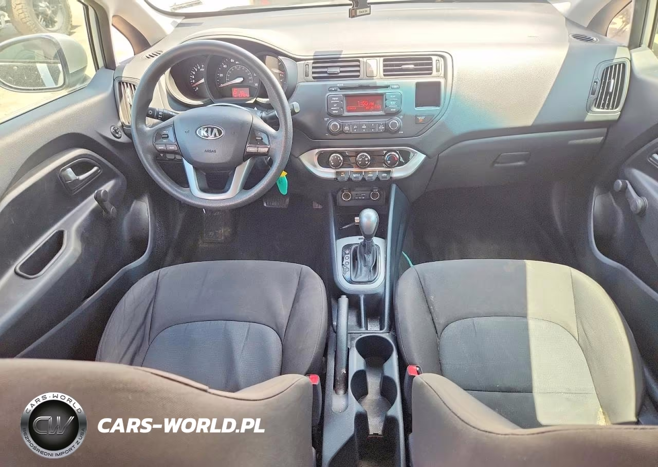 2015 Kia Rio Lx VIN:KNADM4A37F6528000 - 8