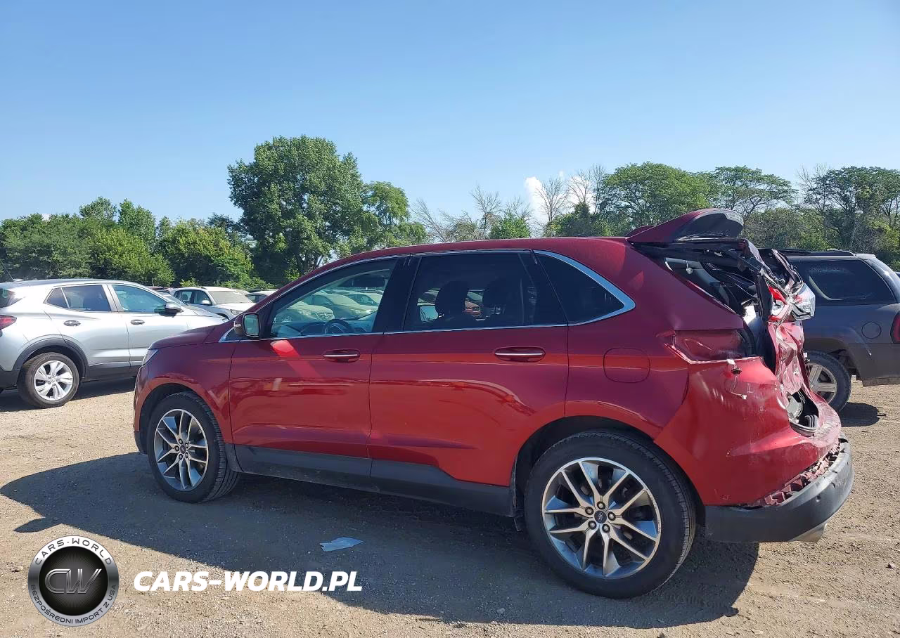 2015 Ford Edge Titanium VIN:2FMPK4K85FBB27655 - 2