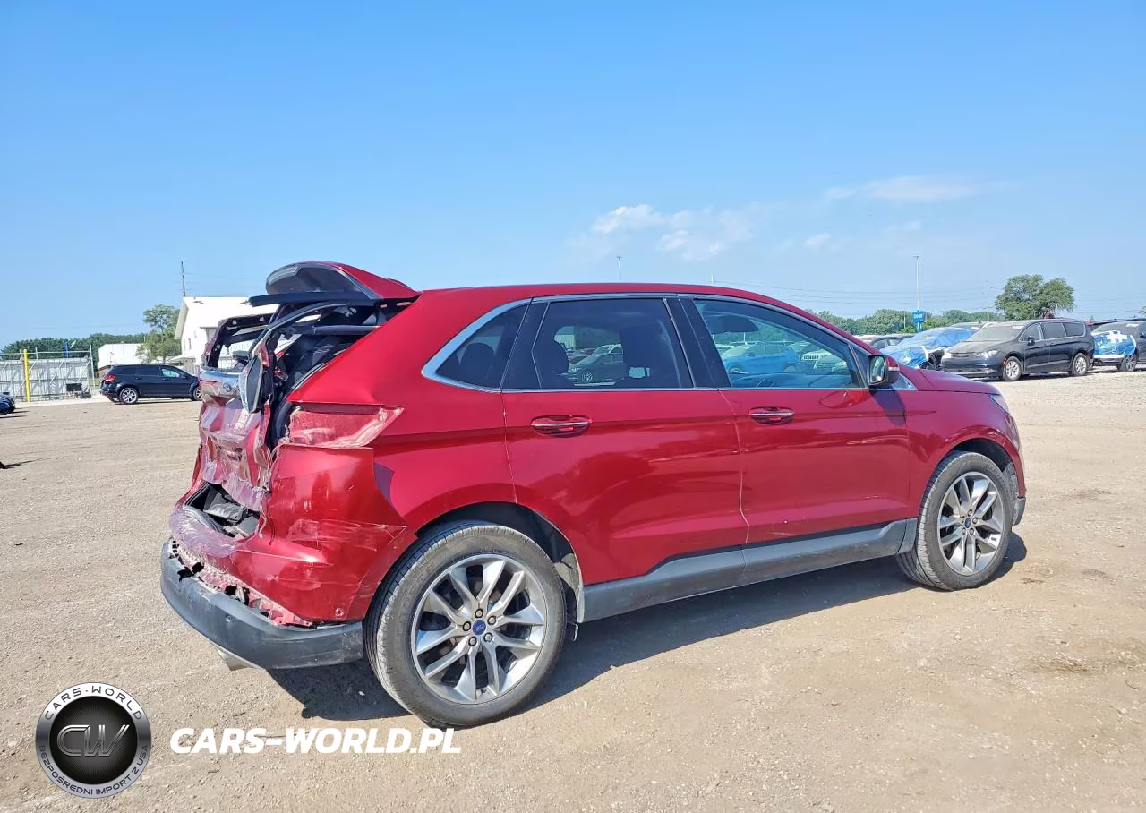2015 Ford Edge Titanium VIN:2FMPK4K85FBB27655 - 3