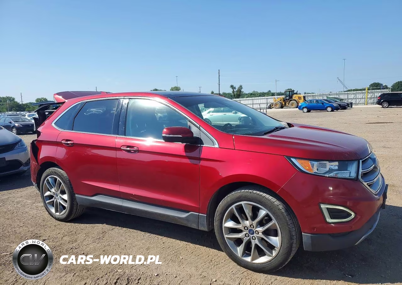 2015 Ford Edge Titanium VIN:2FMPK4K85FBB27655 - 4