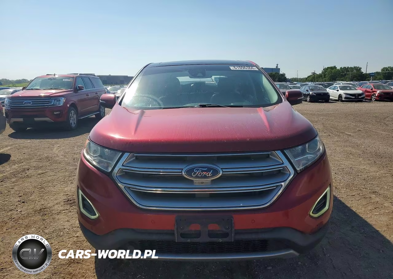 2015 Ford Edge Titanium VIN:2FMPK4K85FBB27655 - 5
