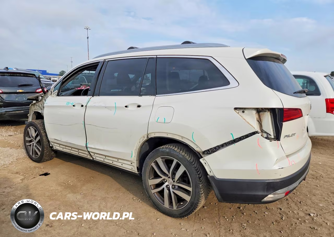 2017 Honda Pilot Elite VIN:5FNYF6H09HB011150 - 2