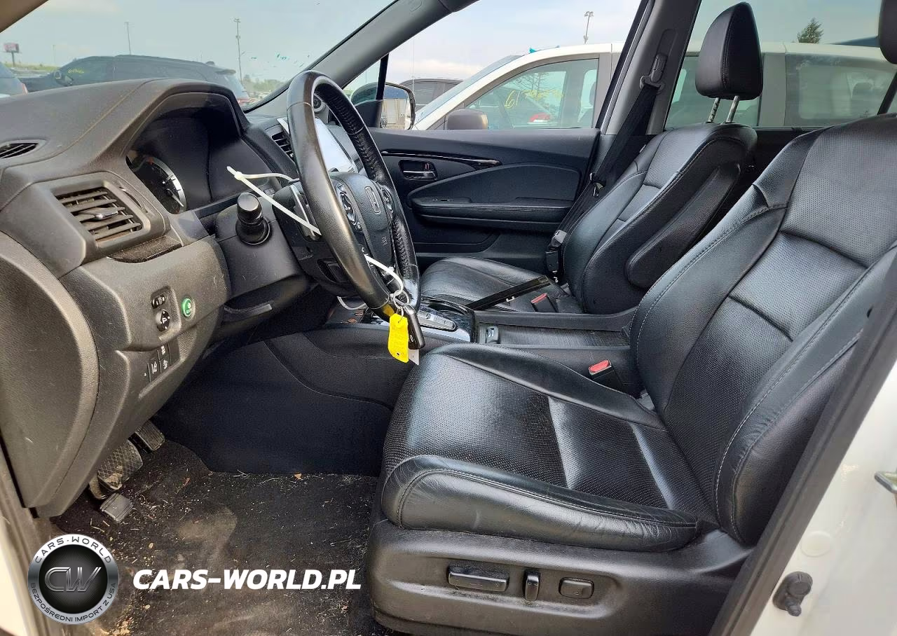 2017 Honda Pilot Elite VIN:5FNYF6H09HB011150 - 7