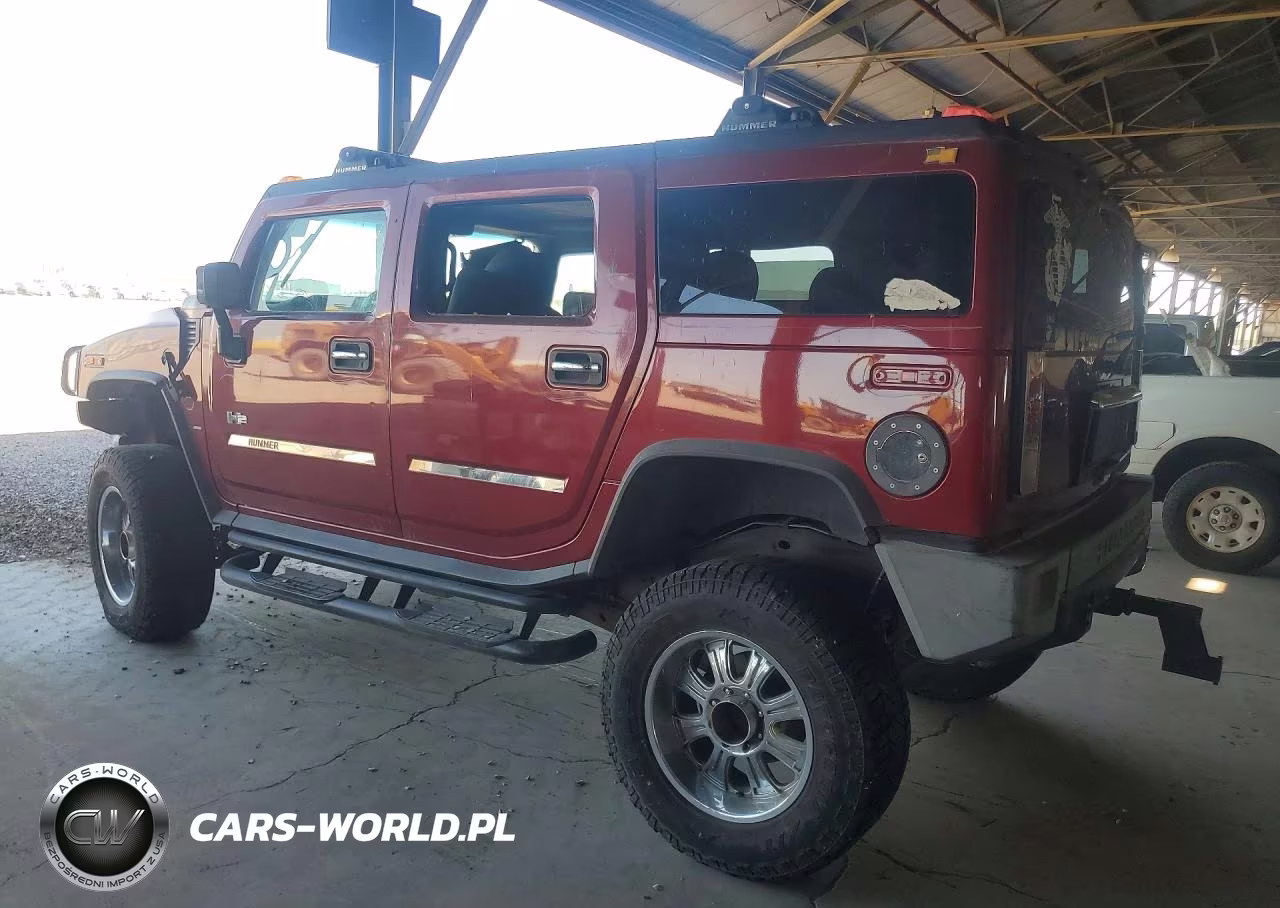 2003 Hummer H2 VIN:5GRGN23U83H144409 - 2