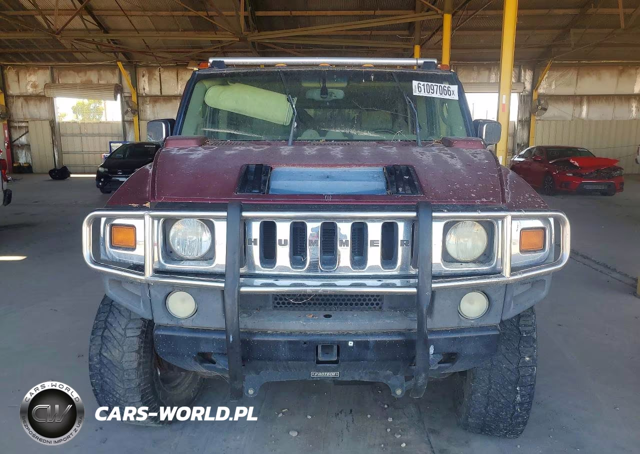 2003 Hummer H2 VIN:5GRGN23U83H144409 - 5