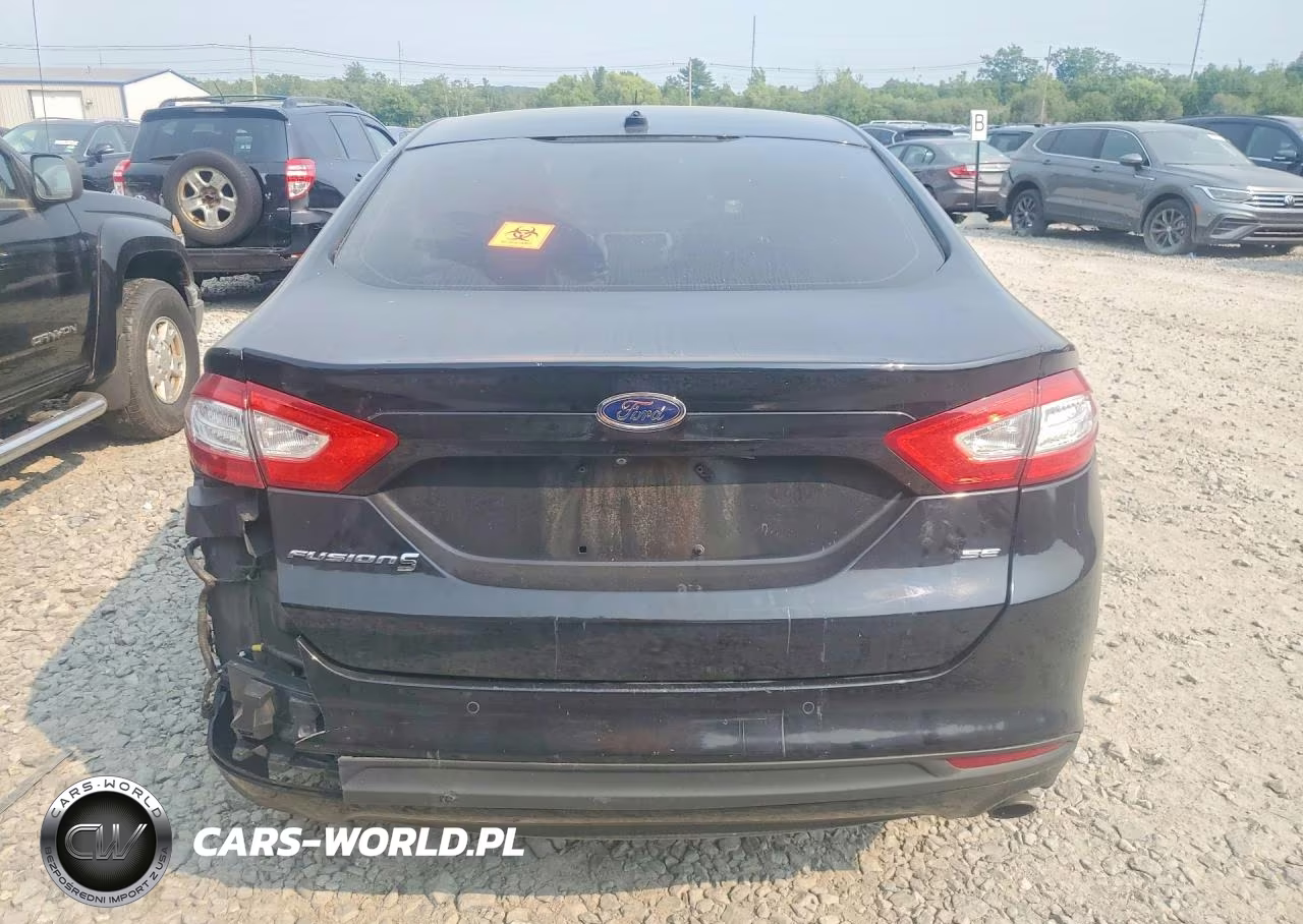 2016 Ford Fusion Se VIN:1FA6P0H75G5109760 - 6