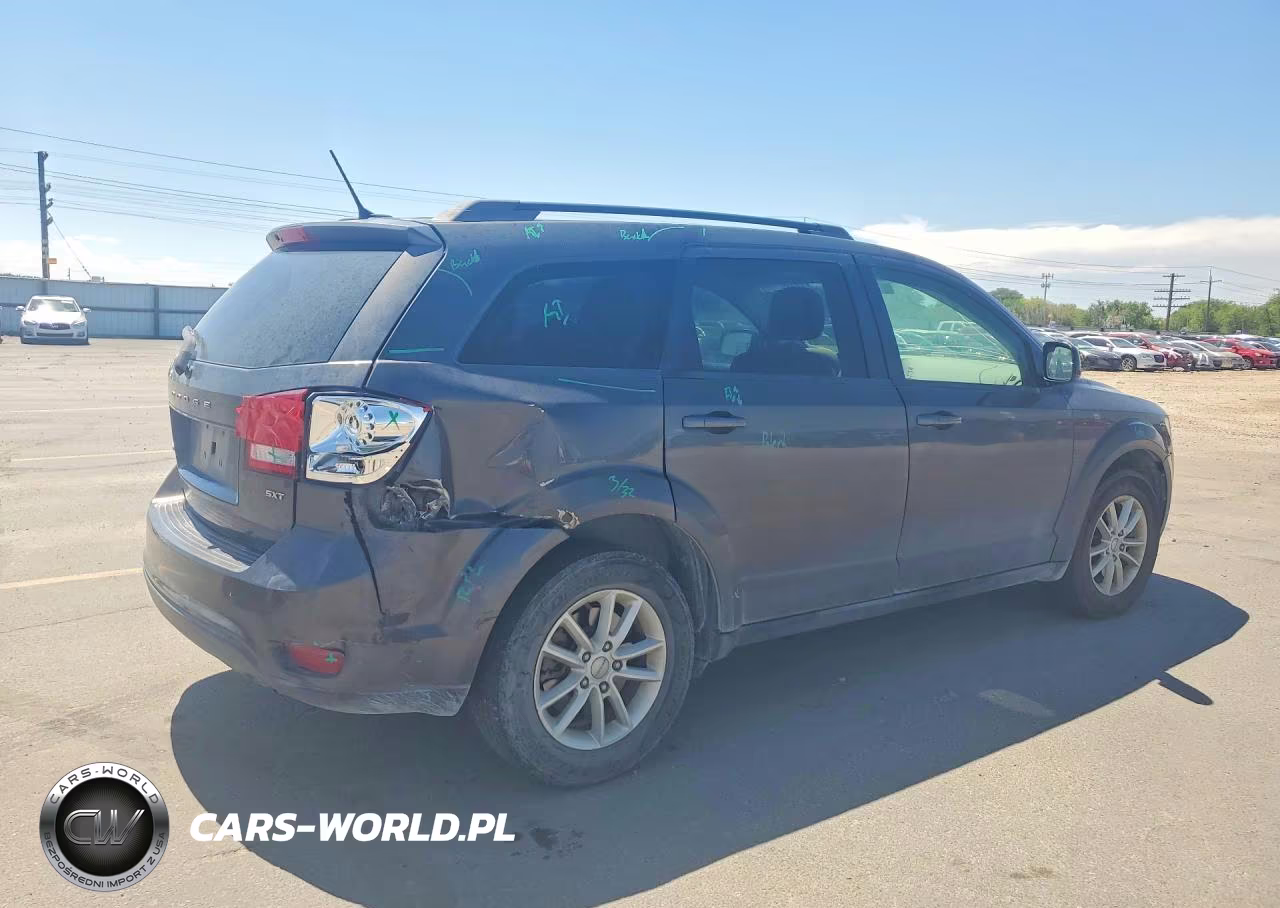 2016 Dodge Journey Sxt VIN:3C4PDCBB3GT166304 - 3