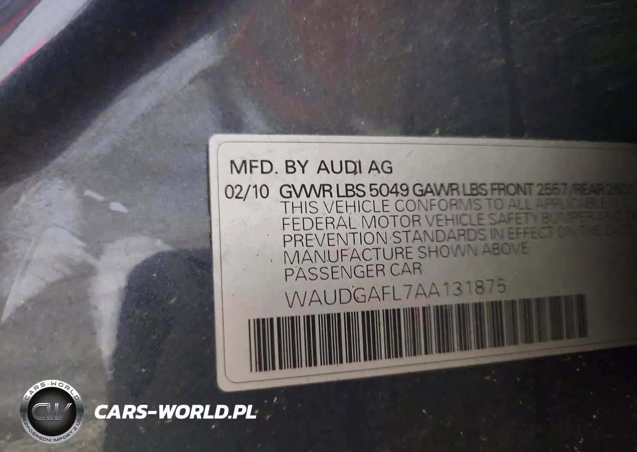 2010 Audi S4 Premium Plus VIN:WAUDGAFL7AA131875 - 12