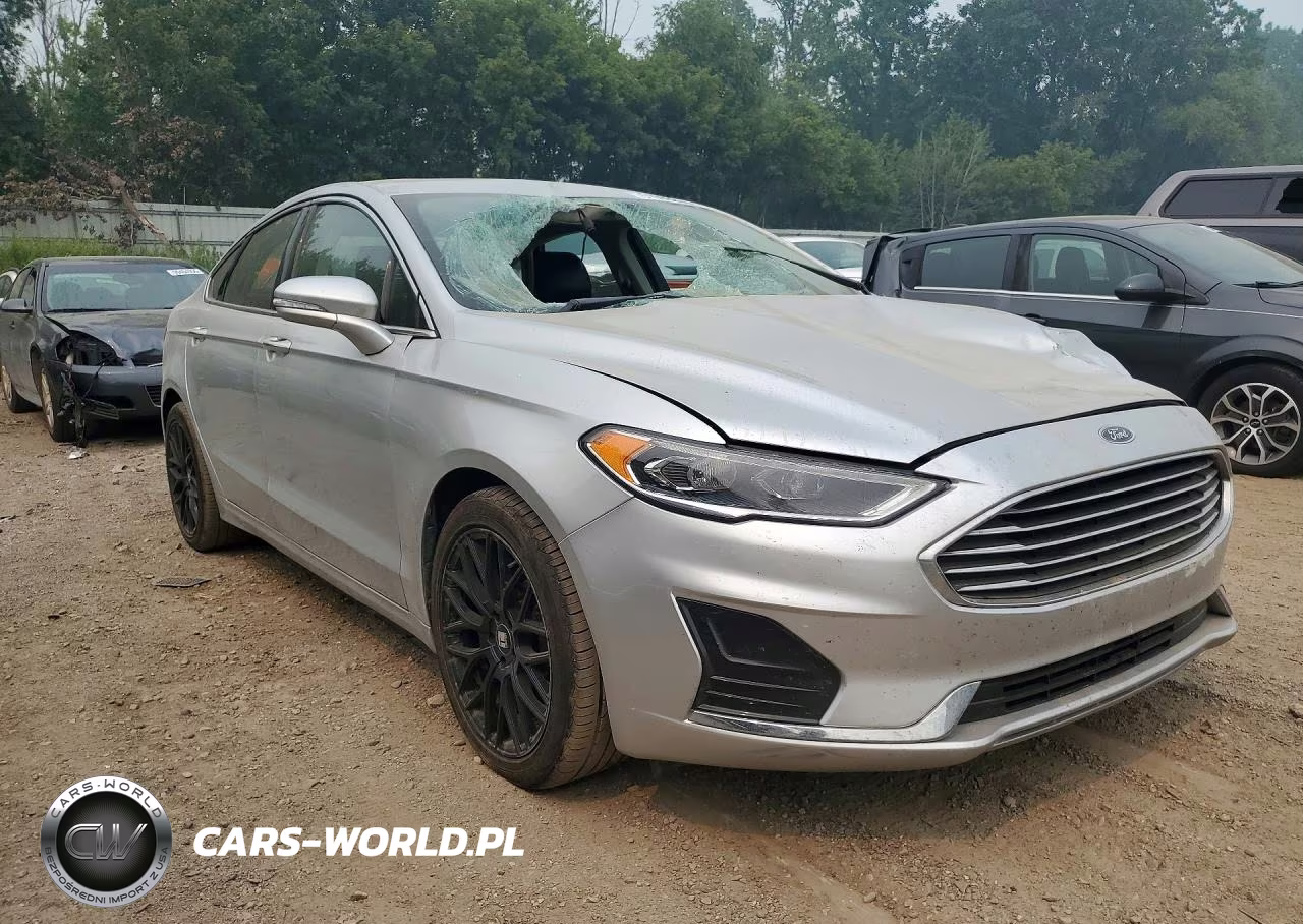 2019 Ford Fusion Sel VIN:3FA6P0CD4KR140937 - 4