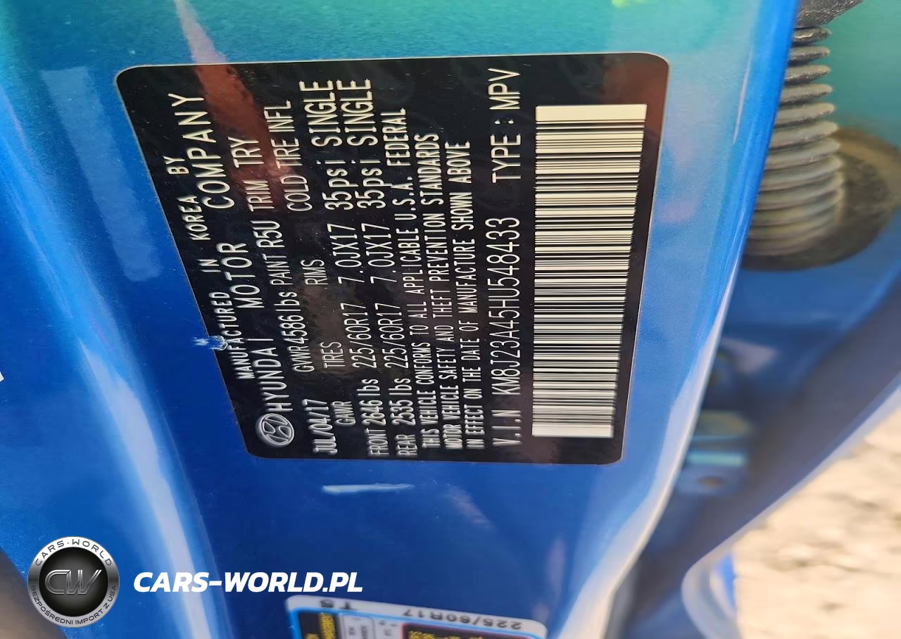 2017 Hyundai Tucson Se VIN:KM8J23A45HU548433 - 13