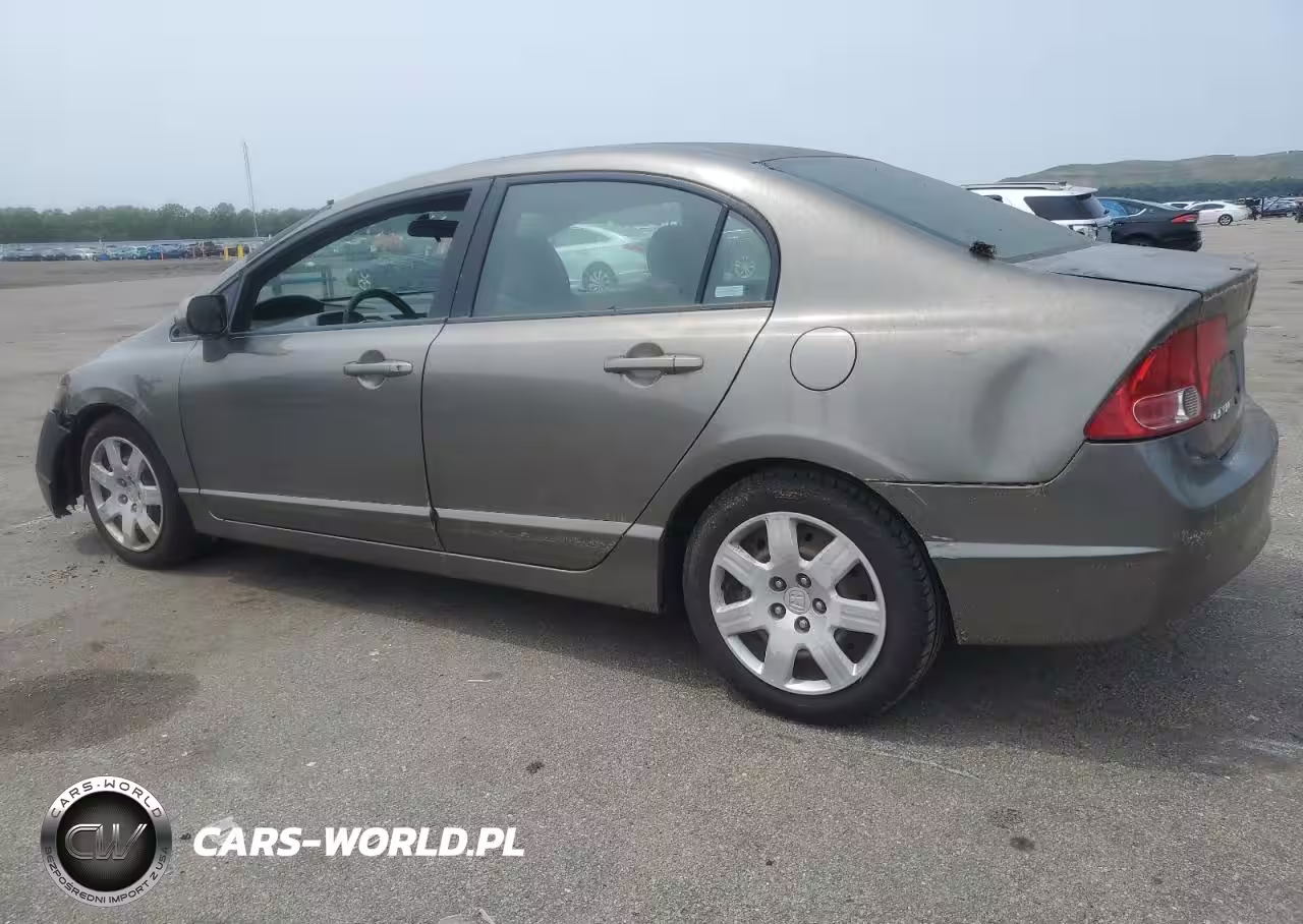 2008 Honda Civic Lx VIN:2HGFA16508H327460 - 2