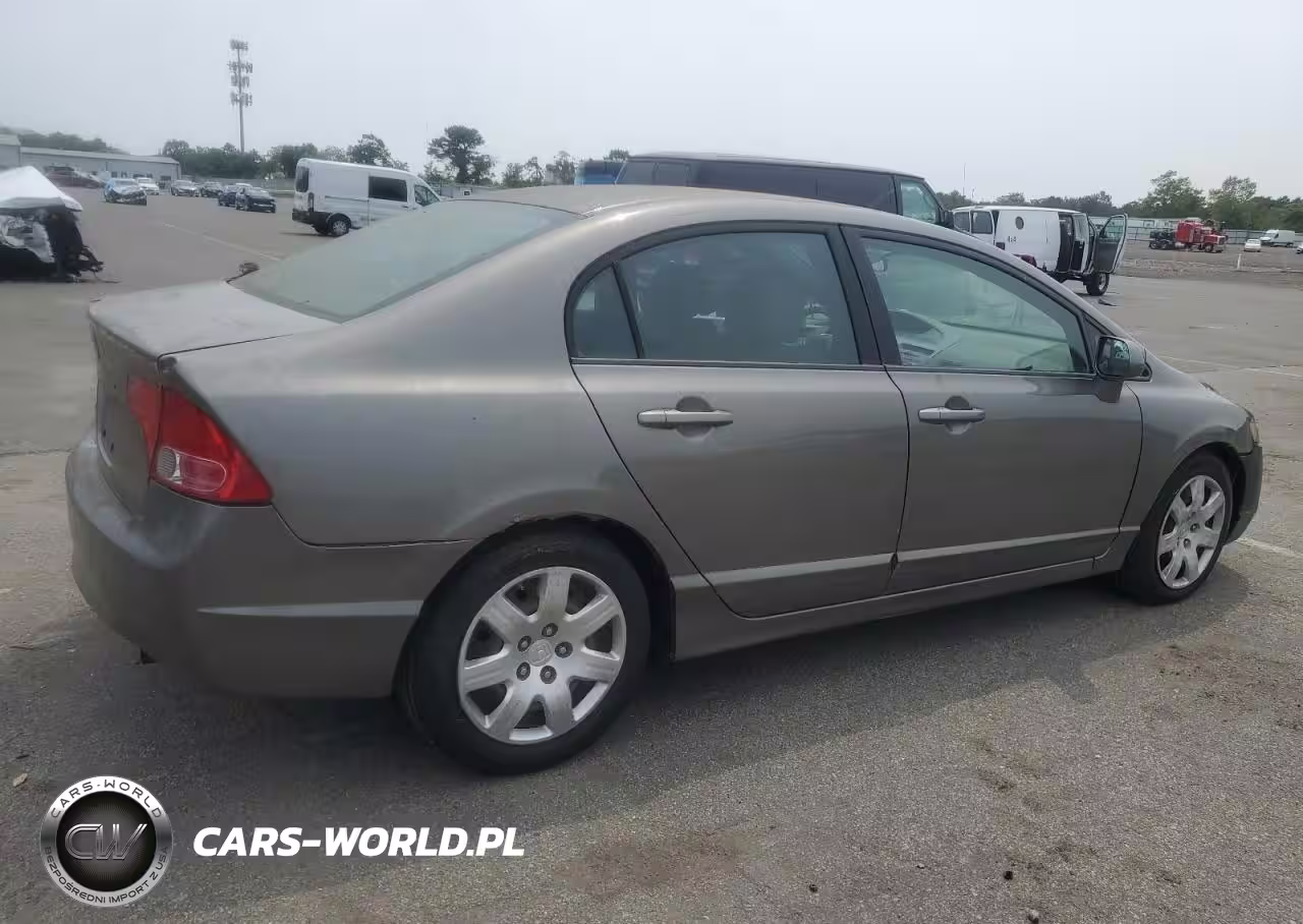 2008 Honda Civic Lx VIN:2HGFA16508H327460 - 3