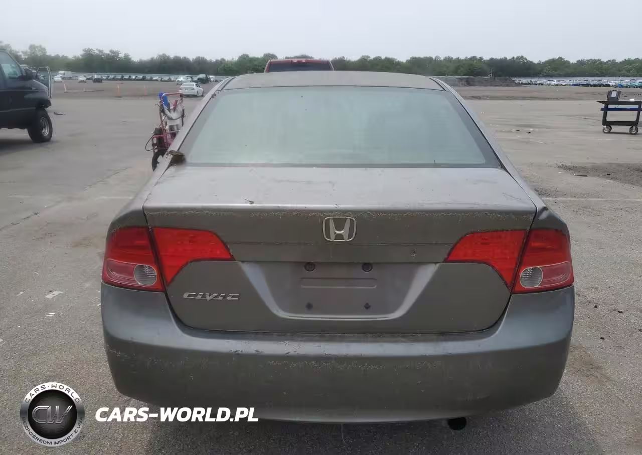 2008 Honda Civic Lx VIN:2HGFA16508H327460 - 6