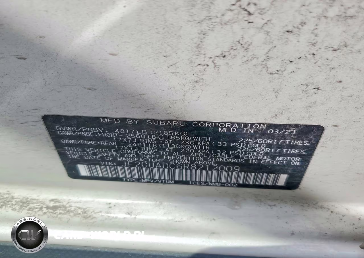 2024 Subaru Crosstrek Premium VIN:JF2GUADC6R8212009 - 12