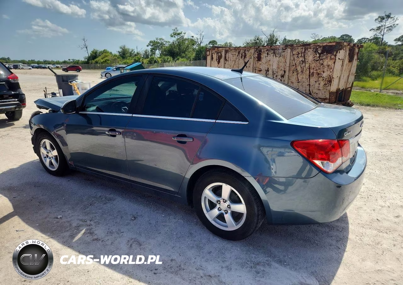 2012 Chevrolet Cruze Lt VIN:1G1PF5SCXC7300876 - 2