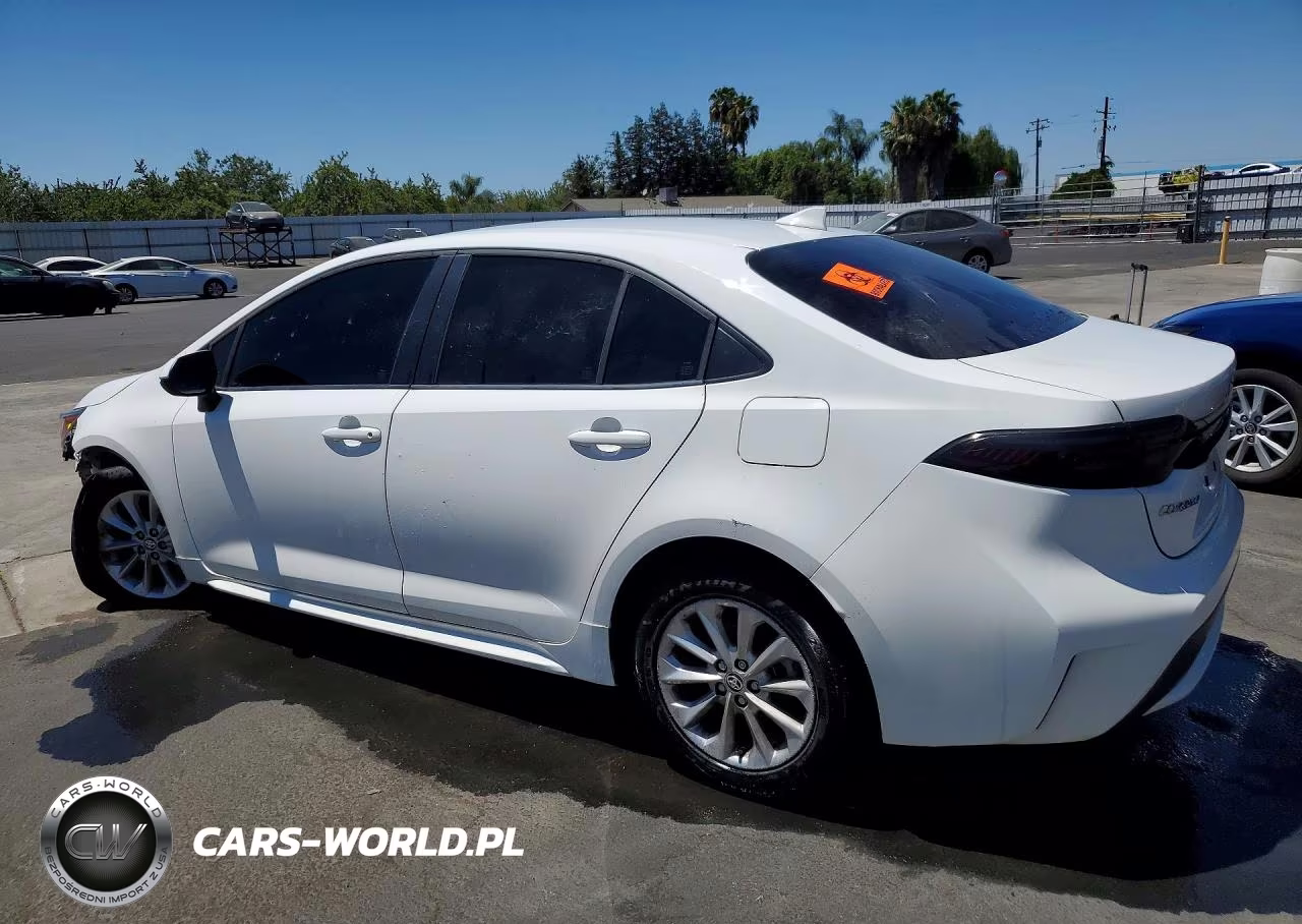 2021 Toyota Corolla Le VIN:JTDVPMAE2MJ137735 - 2