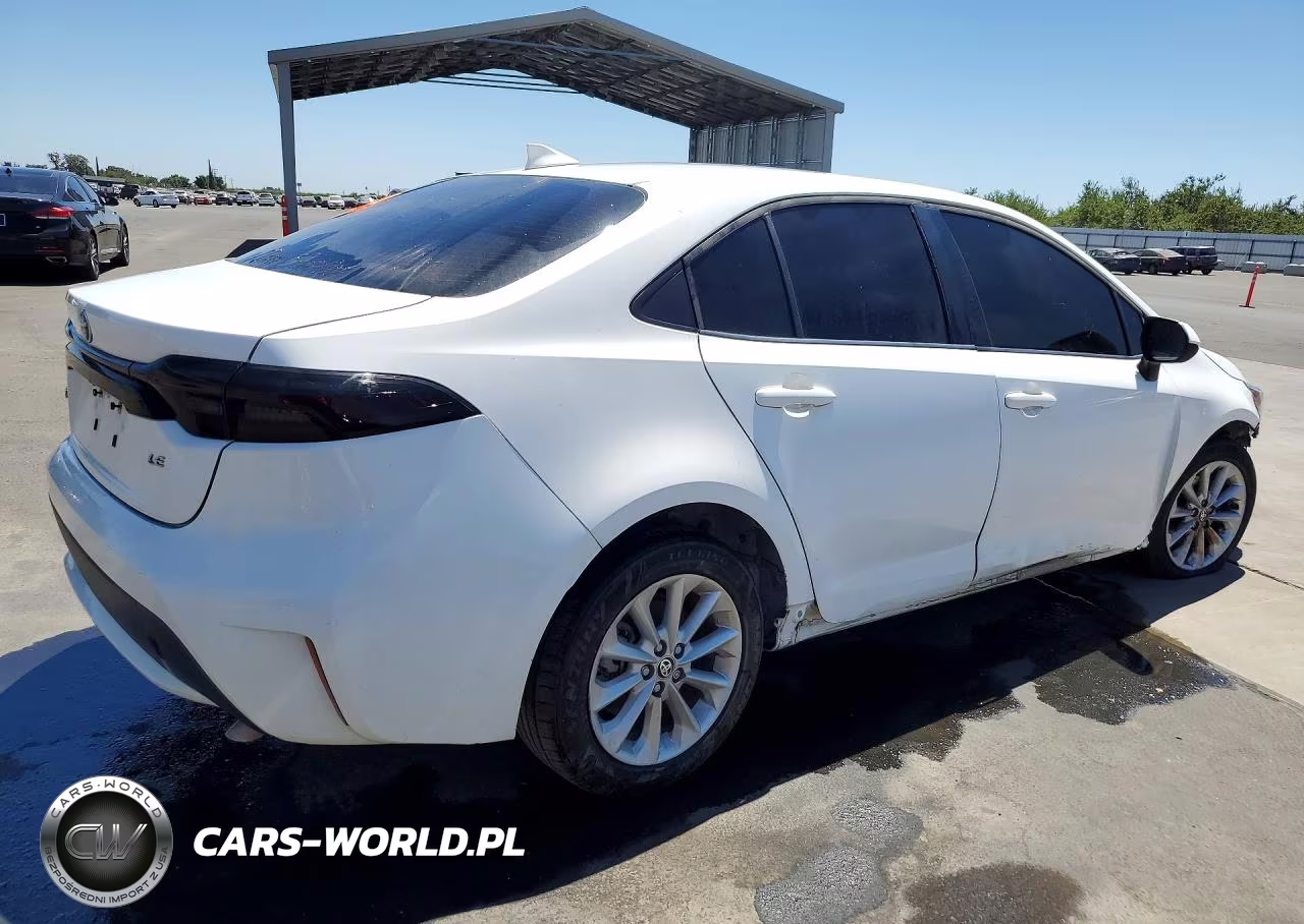 2021 Toyota Corolla Le VIN:JTDVPMAE2MJ137735 - 3