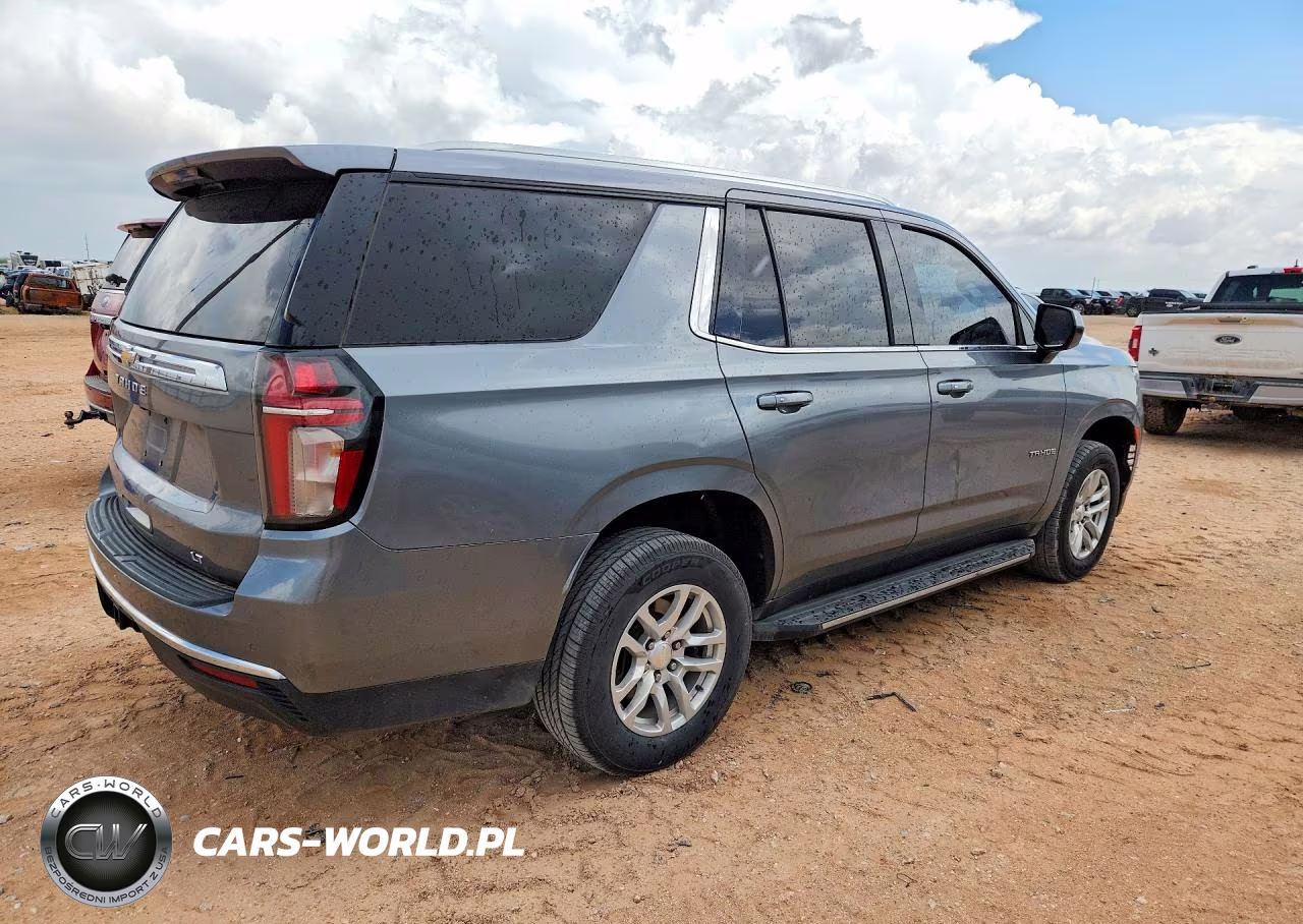 2021 Chevrolet Tahoe K1500 Lt VIN:1GNSKNKDXMR353595 - 3