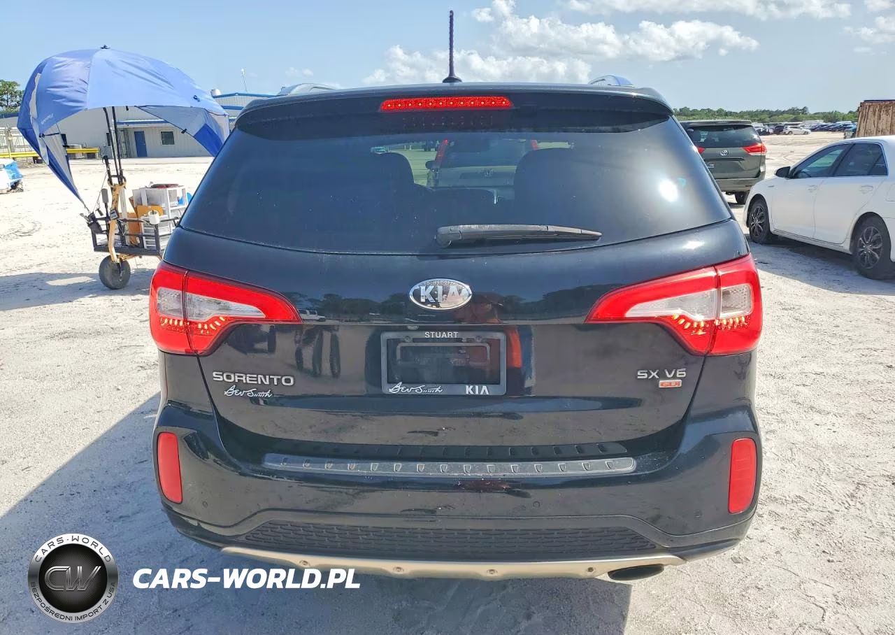 2014 Kia Sorento Sx VIN:5XYKW4A73EG517966 - 6