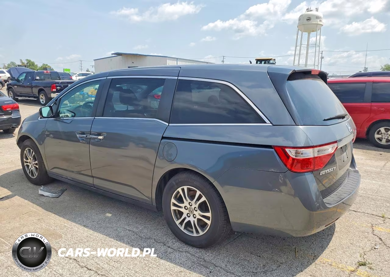 2013 Honda Odyssey Exl VIN:5FNRL5H64DB022207 - 2