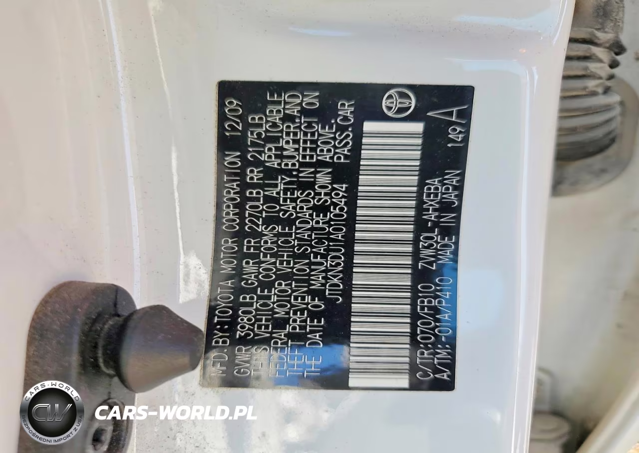 2010 Toyota Prius Ii VIN:JTDKN3DU1A0105494 - 12