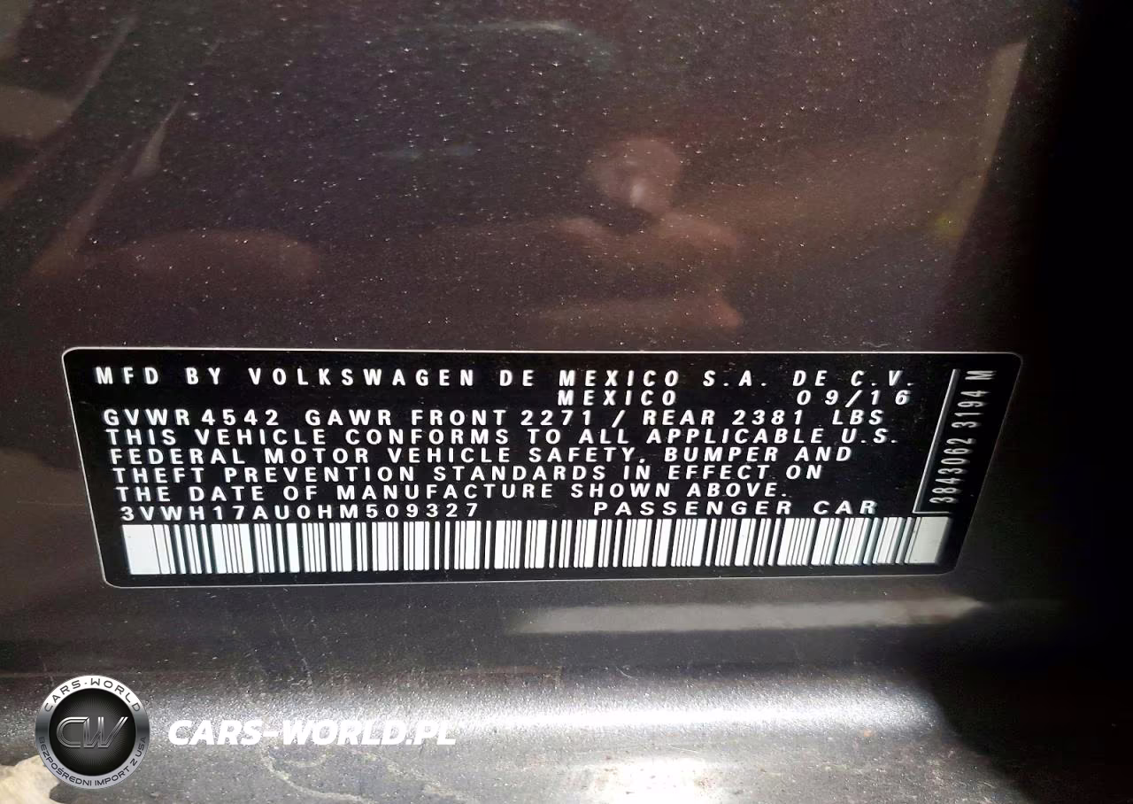 2017 Volkswagen Golf Alltrack S-Se-Sel VIN:3VWH17AU0HM509327 - 13