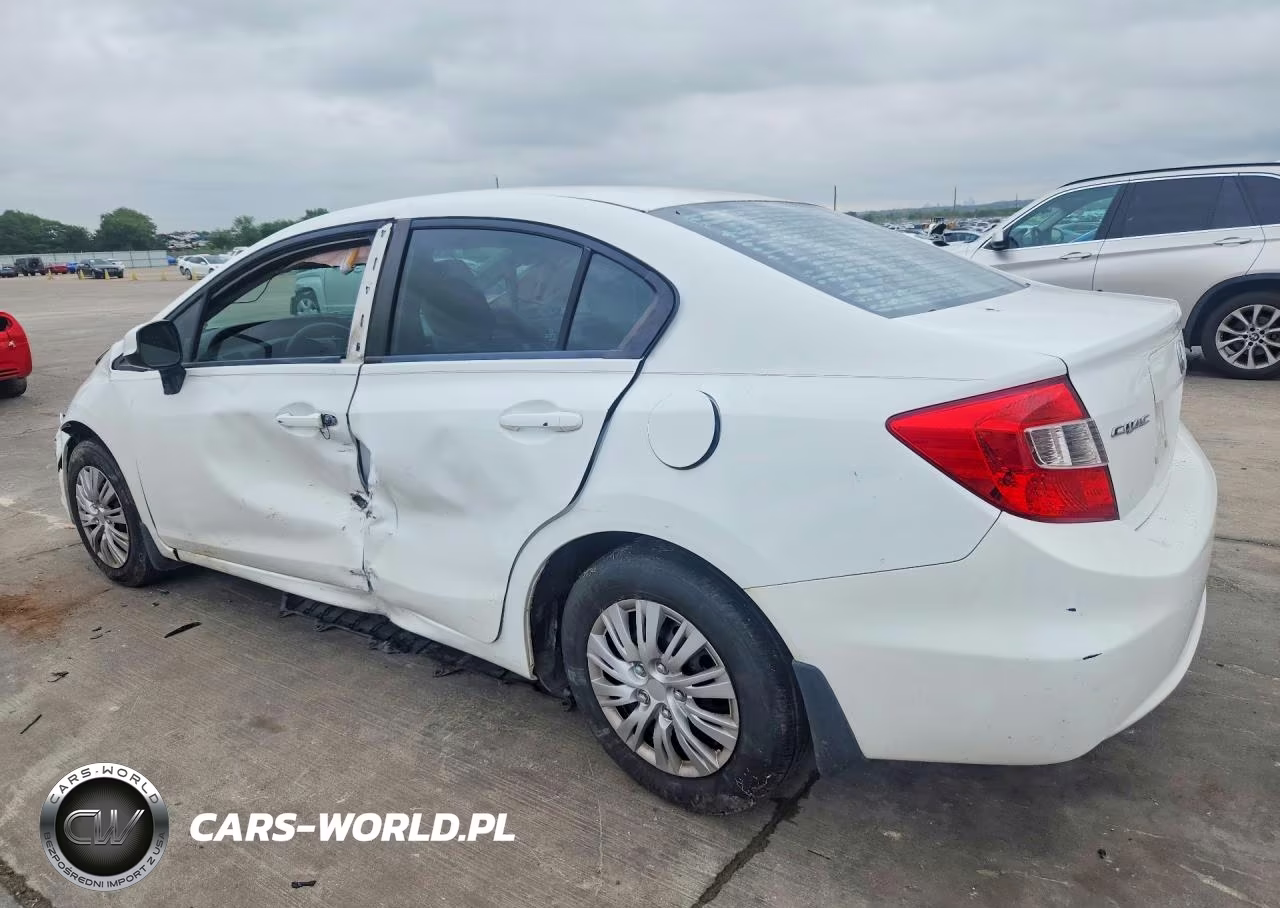 2012 Honda Civic Lx VIN:2HGFB2F57CH317018 - 2