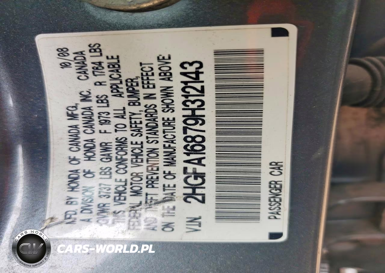 2009 Honda Civic Ex VIN:2HGFA16879H312143 - 13