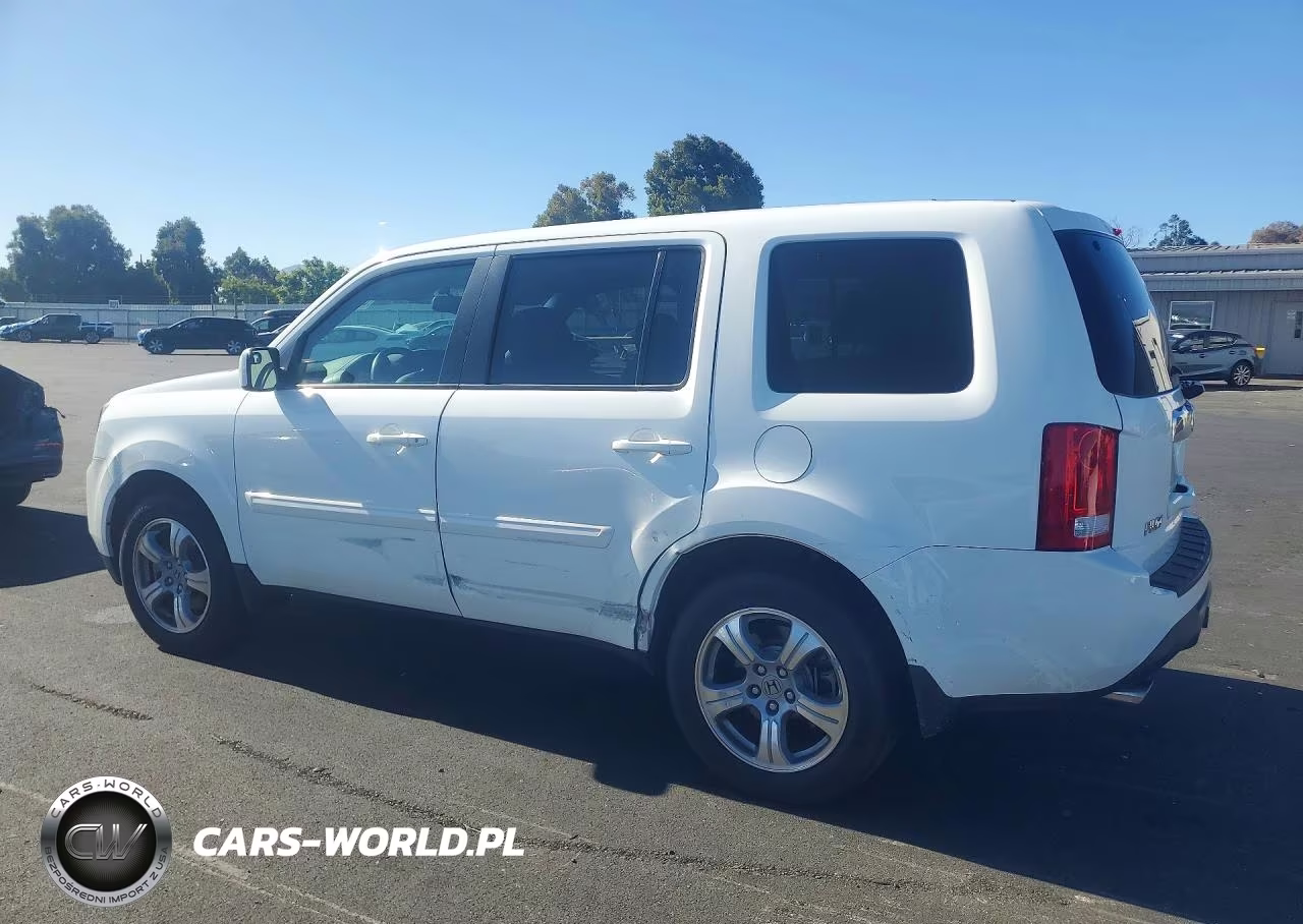 2014 Honda Pilot Exl VIN:5FNYF4H52EB026844 - 2