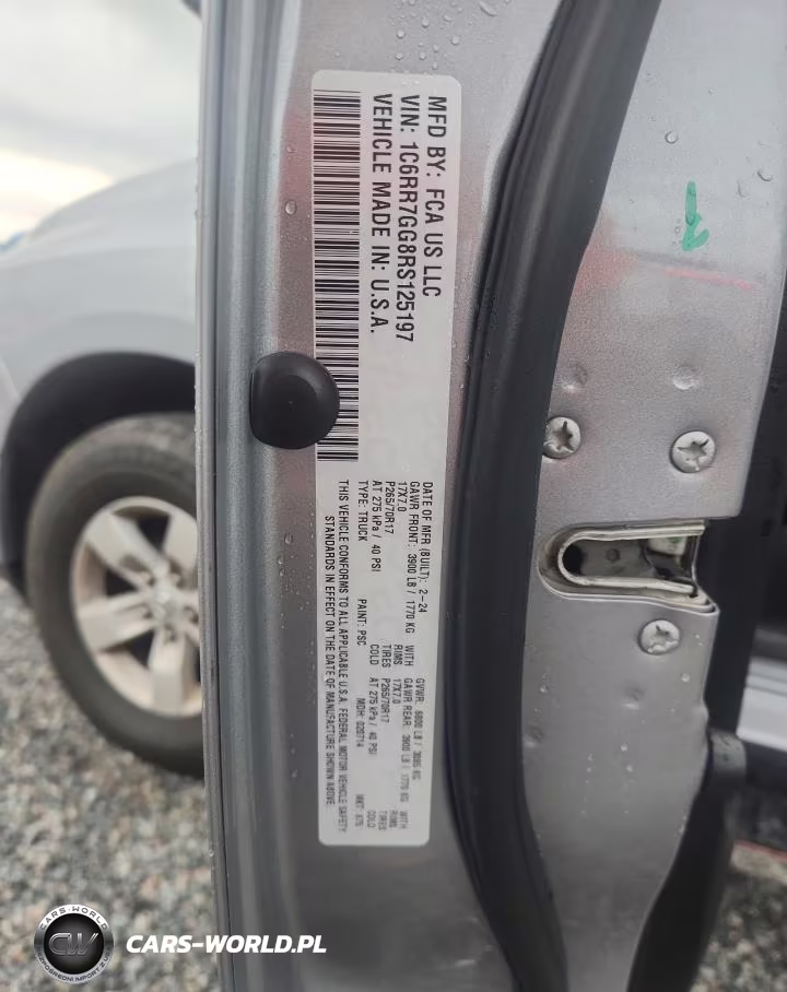 2024 Ram 1500 Classic Slt-Warlock VIN:1C6RR7GG8RS125197 - 13
