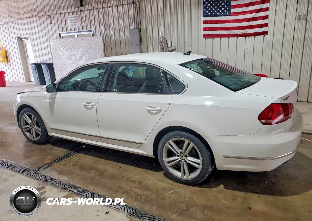 2013 Volkswagen Passat Sel VIN:1VWCN7A33DC045564 - 2
