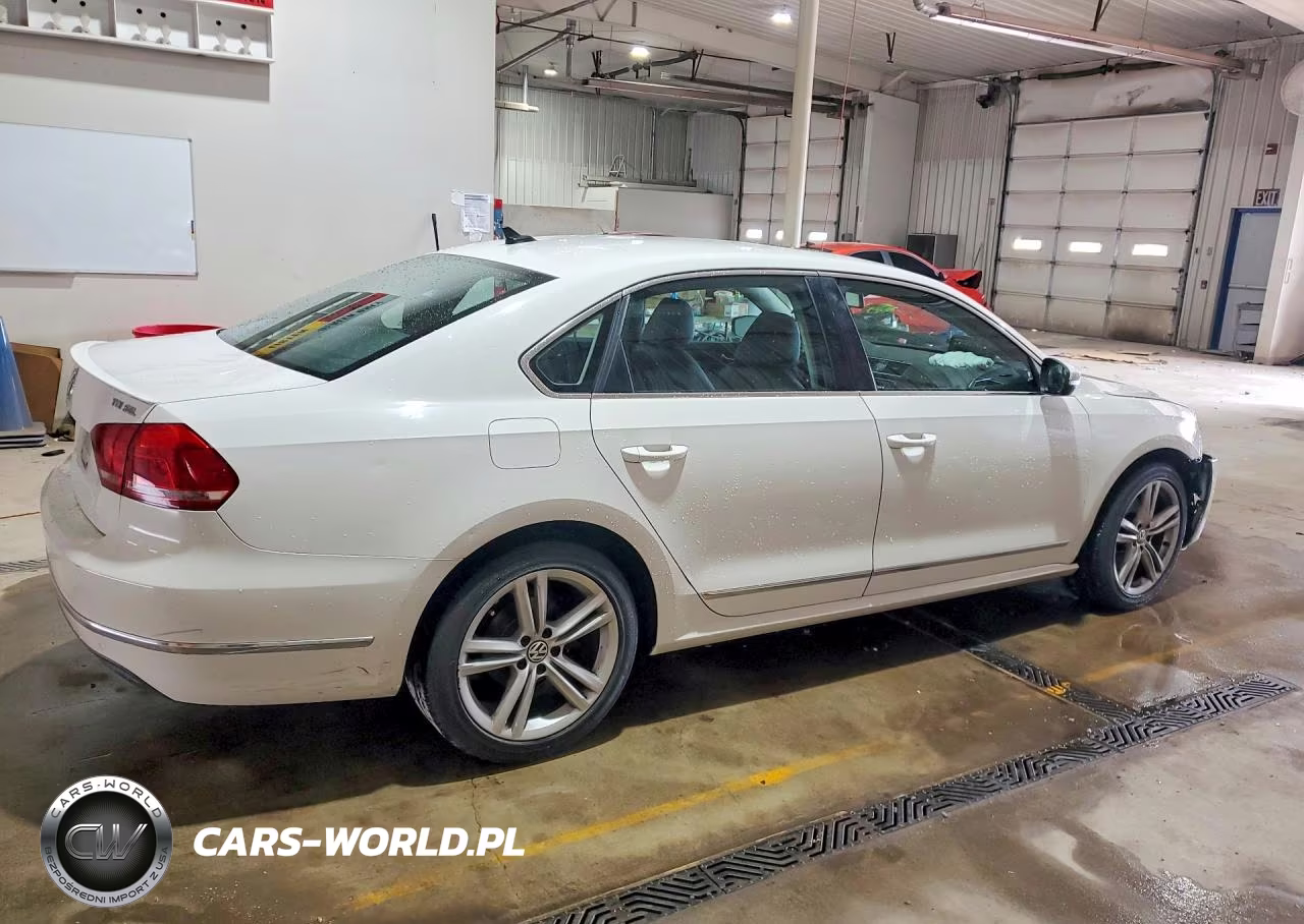 2013 Volkswagen Passat Sel VIN:1VWCN7A33DC045564 - 3
