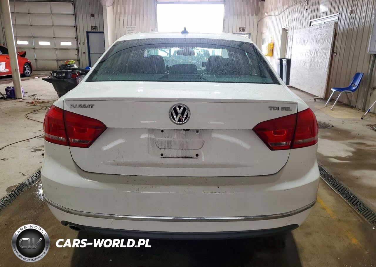 2013 Volkswagen Passat Sel VIN:1VWCN7A33DC045564 - 6