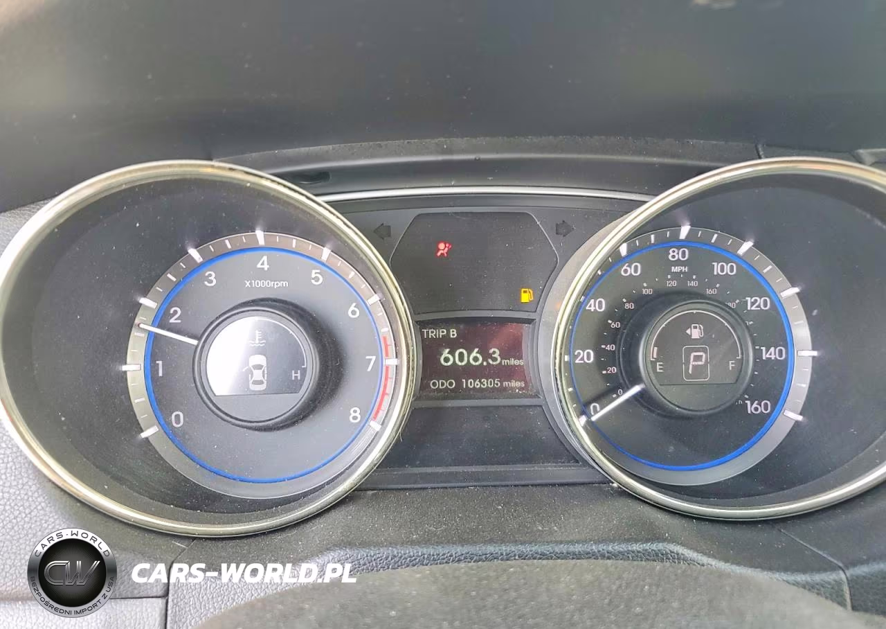 2013 Hyundai Sonata Gls VIN:5NPEB4AC7DH744624 - 9