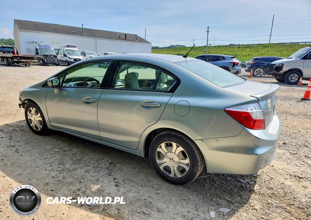 2012 Honda Civic Hybrid VIN:JHMFB4F26CS004386 - 2